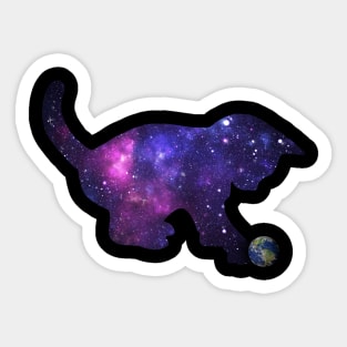 Cat Galaxy Sticker